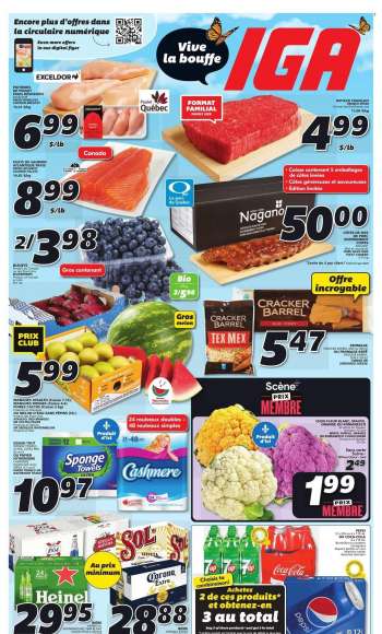 IGA Flyer - July 20, 2023 - July 26, 2023.