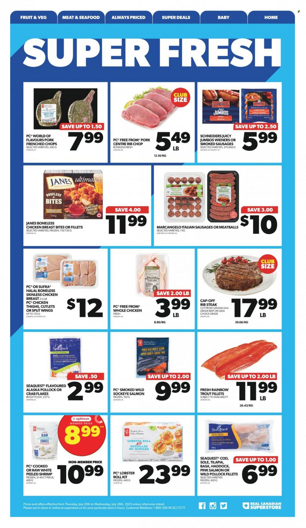 Real Canadian Superstore flyer - July 20, 2023 - July 26, 2023. Page 4