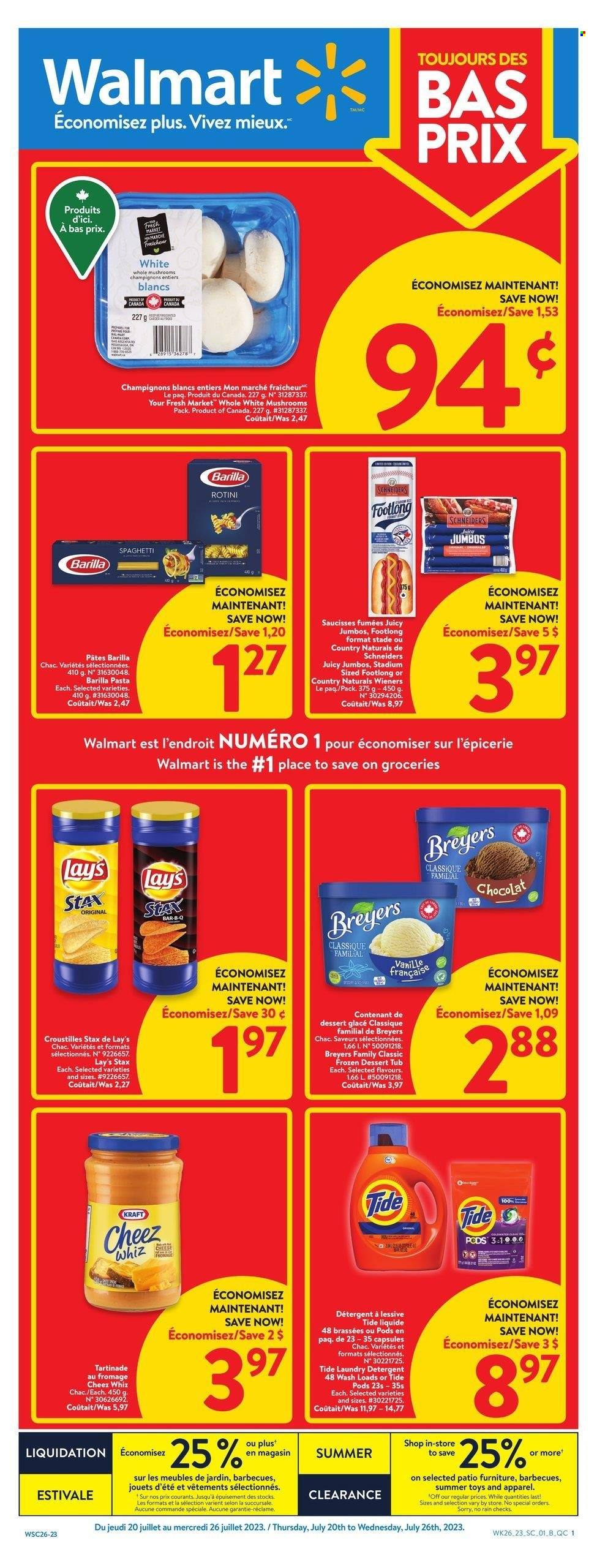 Walmart flyer - July 20, 2023 - July 26, 2023. Page 1
