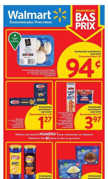 Circulaire Walmart - 20 Juillet 2023 - 26 Juillet 2023.