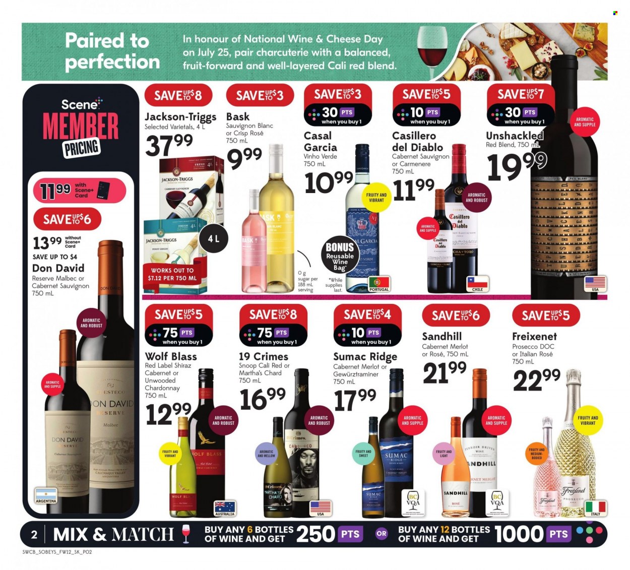 Sobeys Liquor flyer - July 20, 2023 - July 26, 2023. Page 2
