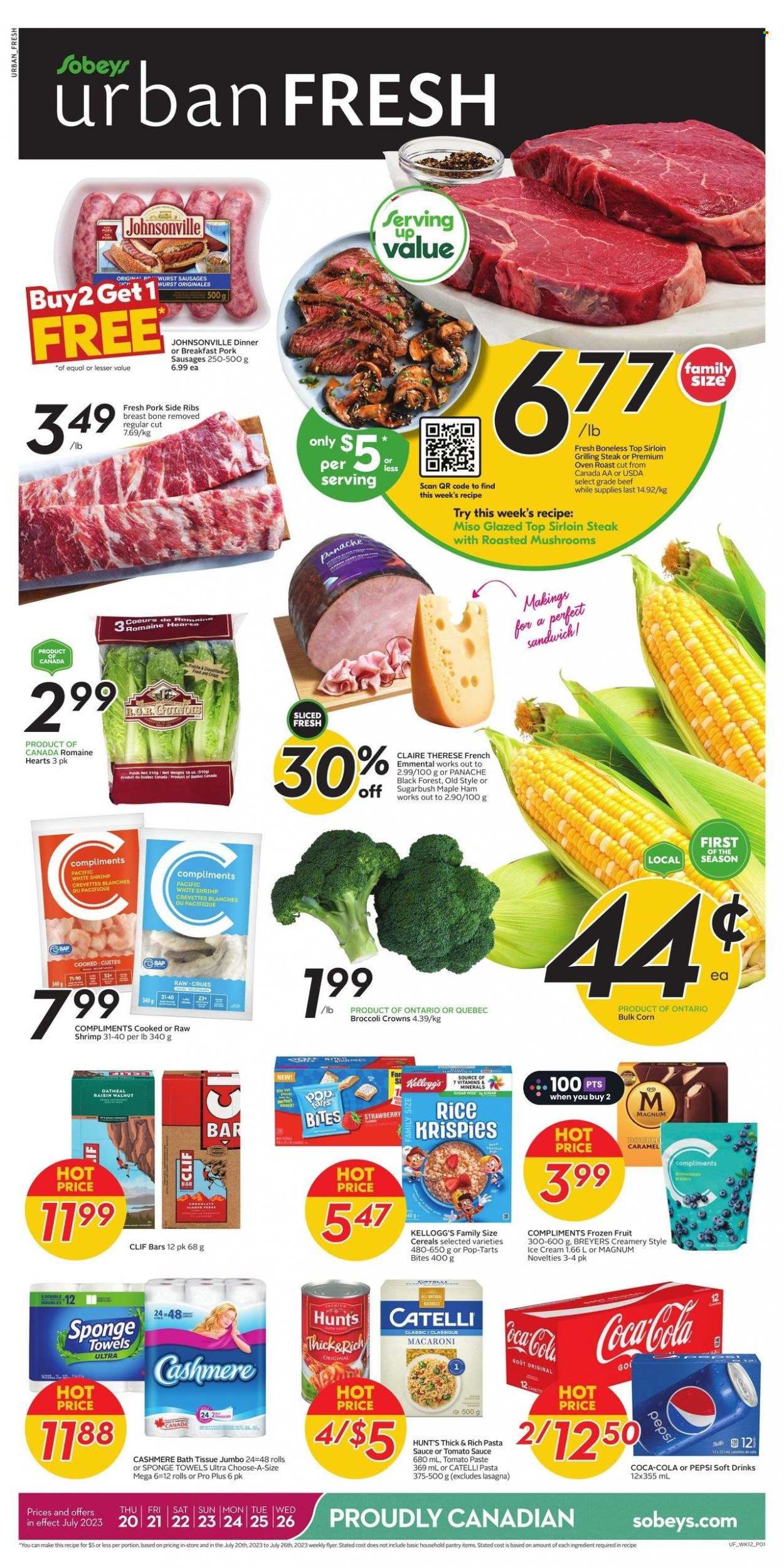 Sobeys Urban Fresh flyer - July 20, 2023 - July 26, 2023. Page 1