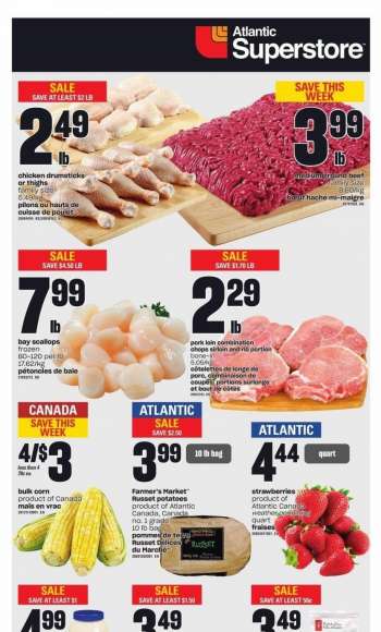 Circulaire Atlantic Superstore - 20 Juillet 2023 - 26 Juillet 2023.