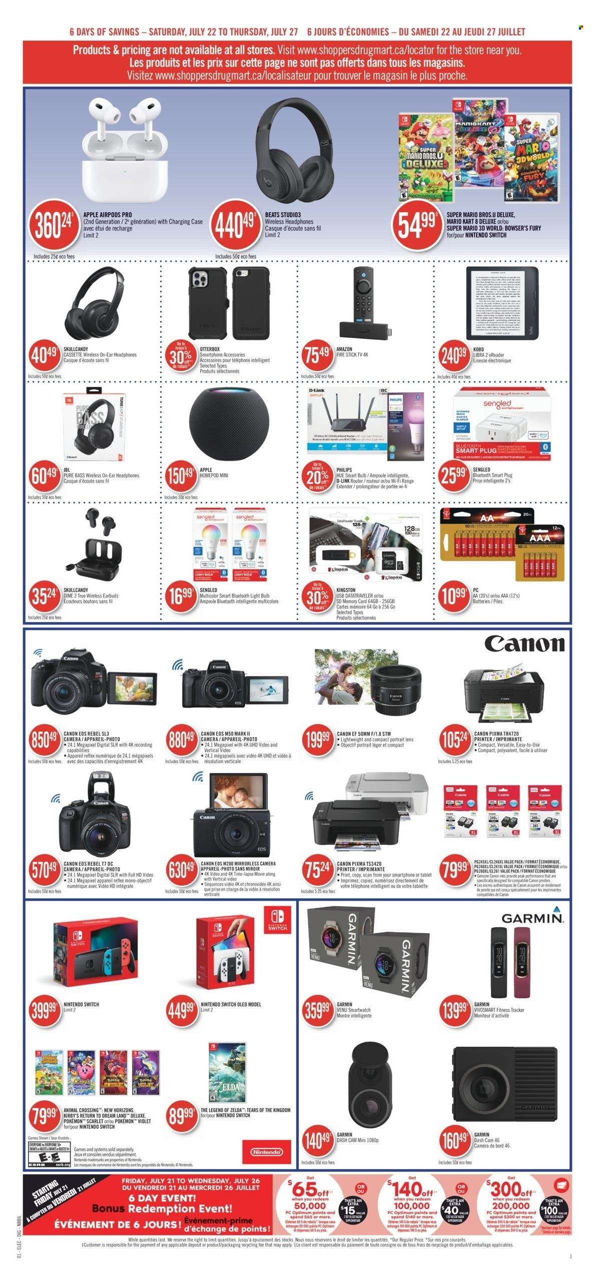 Shoppers Drug Mart flyer - July 22, 2023 - July 27, 2023. Page 11