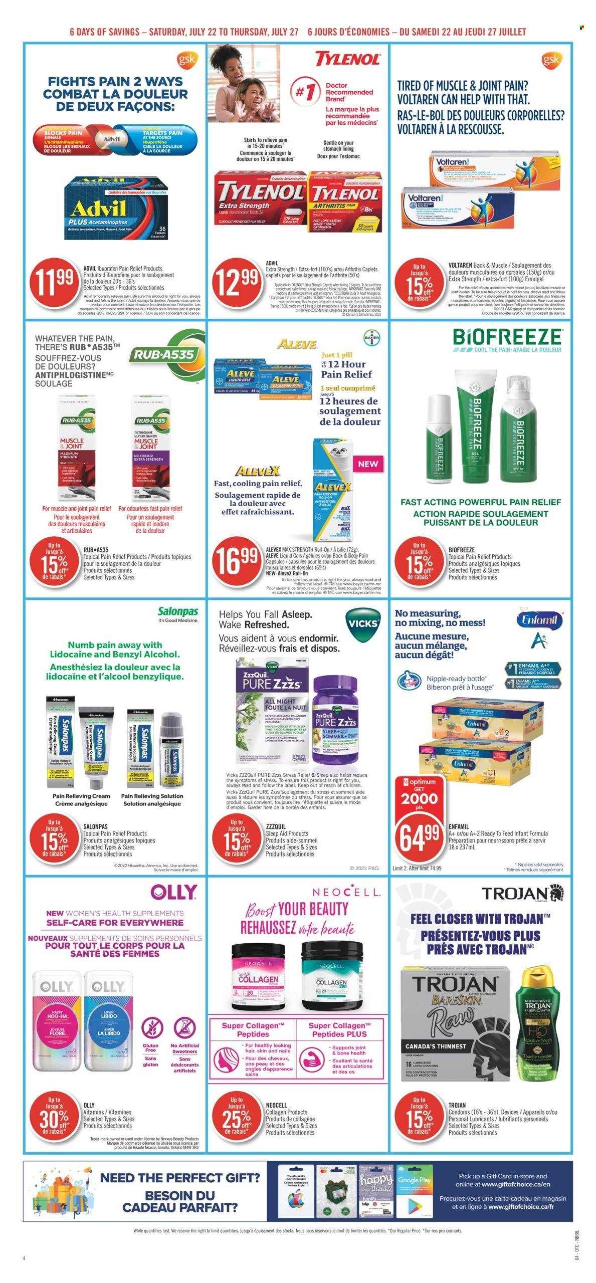 Shoppers Drug Mart flyer - July 22, 2023 - July 27, 2023. Page 14