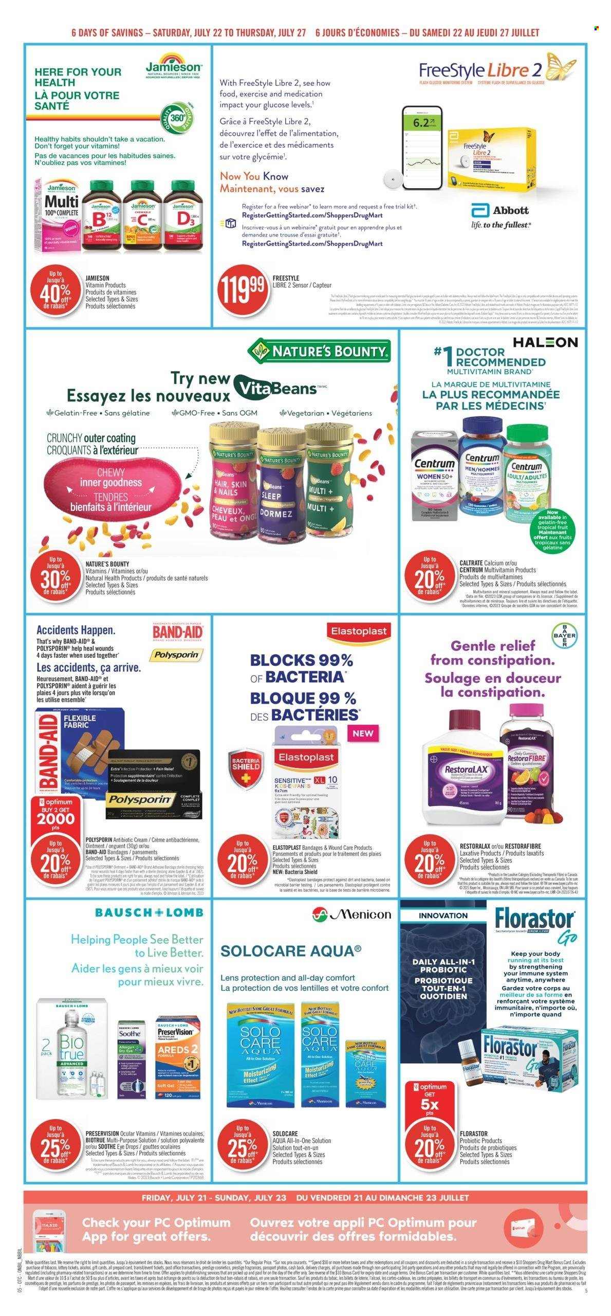 Shoppers Drug Mart flyer - July 22, 2023 - July 27, 2023. Page 15