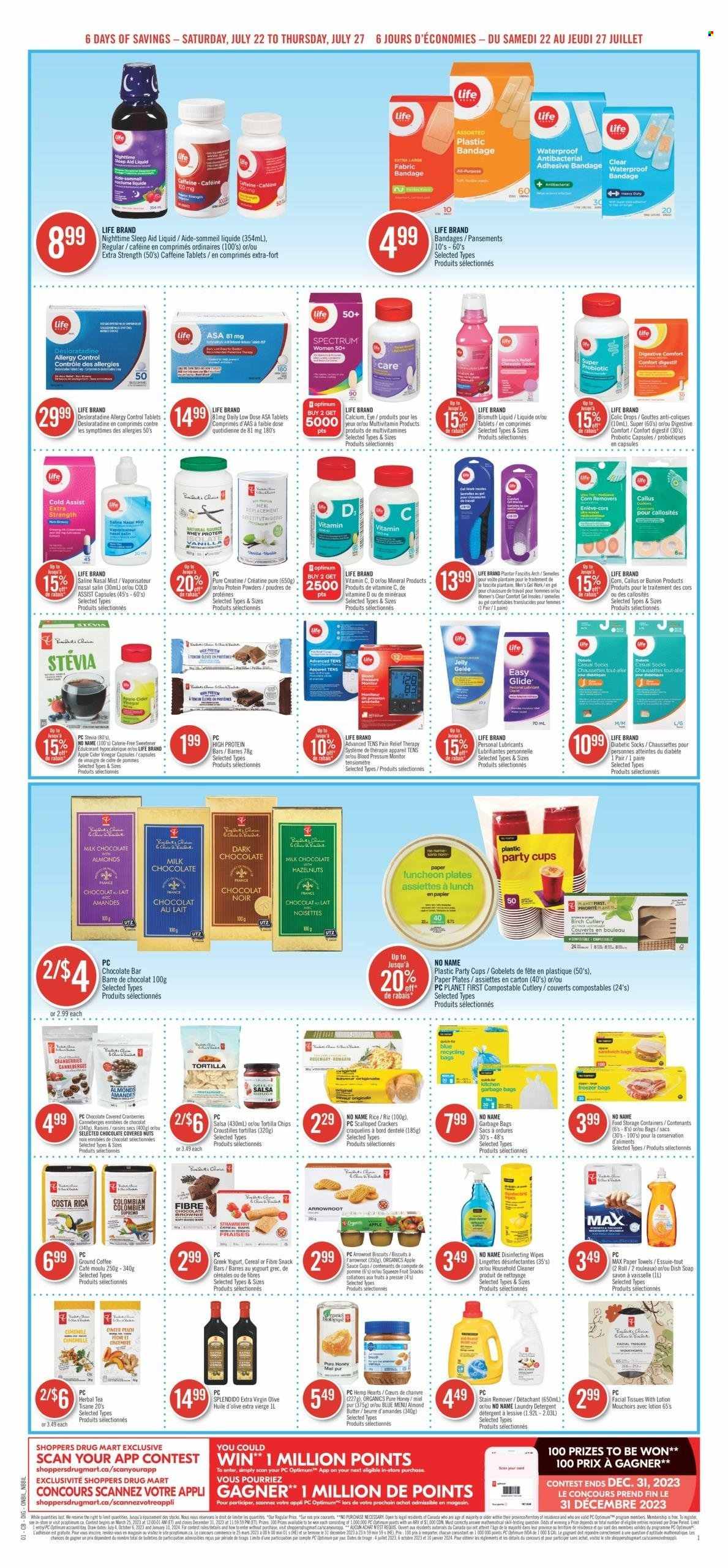 Shoppers Drug Mart flyer - July 22, 2023 - July 27, 2023. Page 16