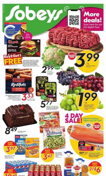 Sobeys Flyer - July 27, 2023 - August 02, 2023.