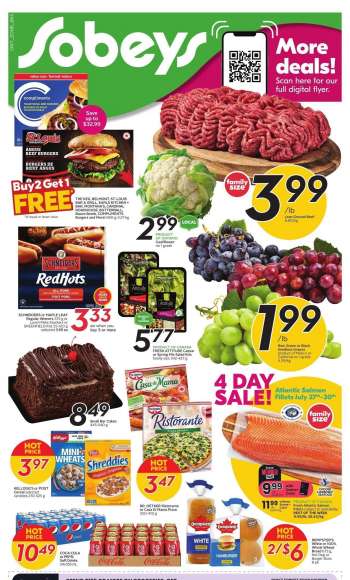 Sobeys Flyer - July 27, 2023 - August 02, 2023.