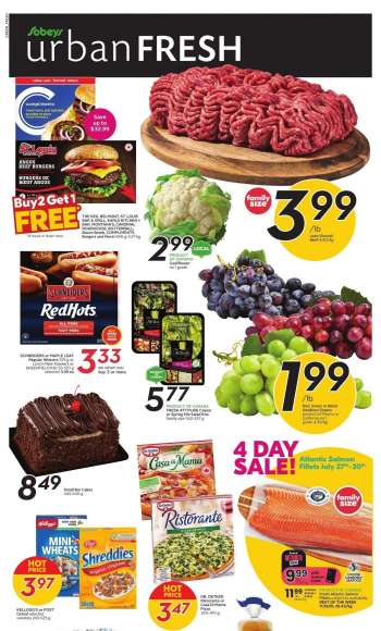 Sobeys Urban Fresh Flyer - July 27, 2023 - August 02, 2023.
