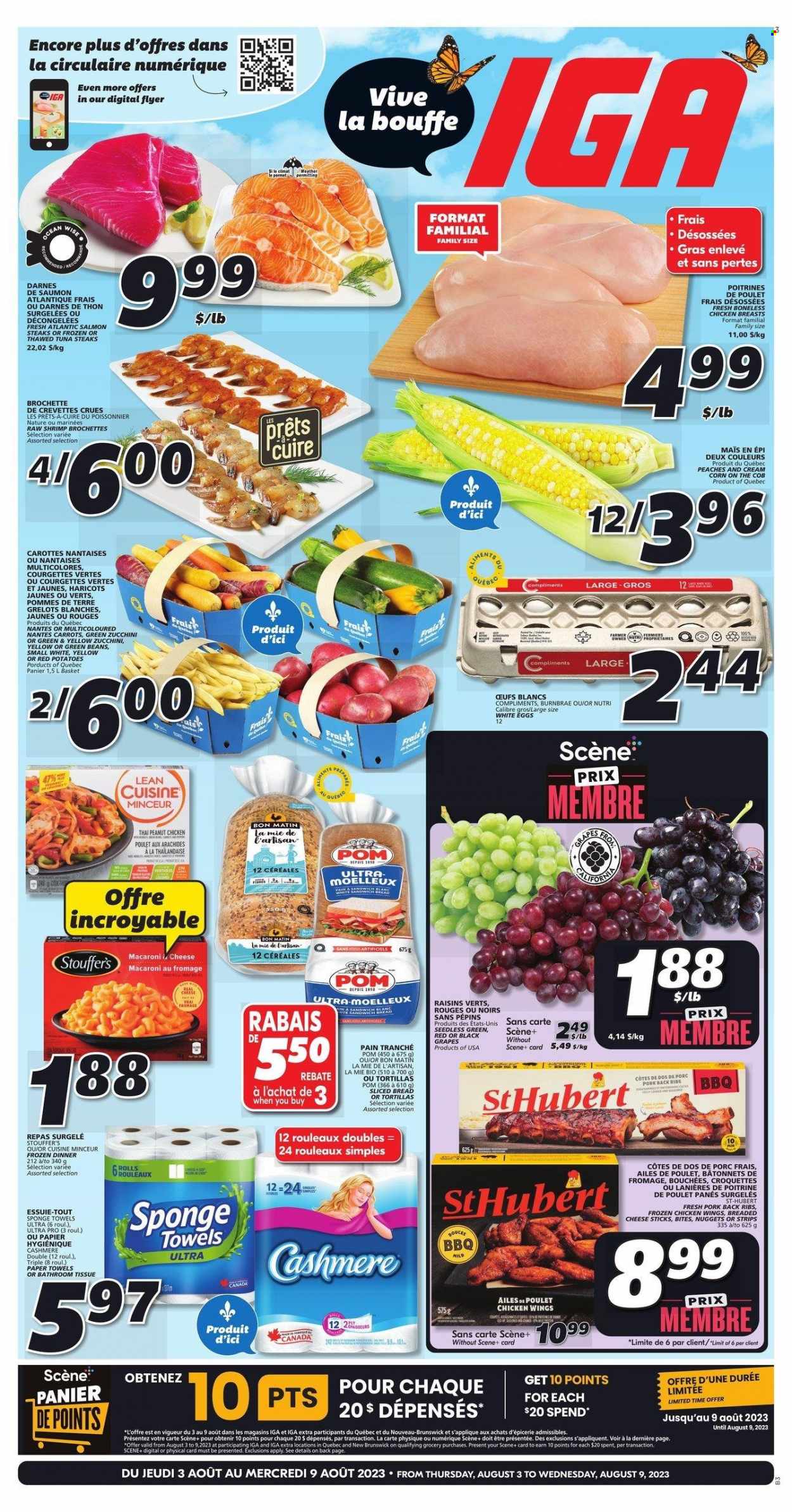 IGA flyer - August 03, 2023 - August 09, 2023. Page 1
