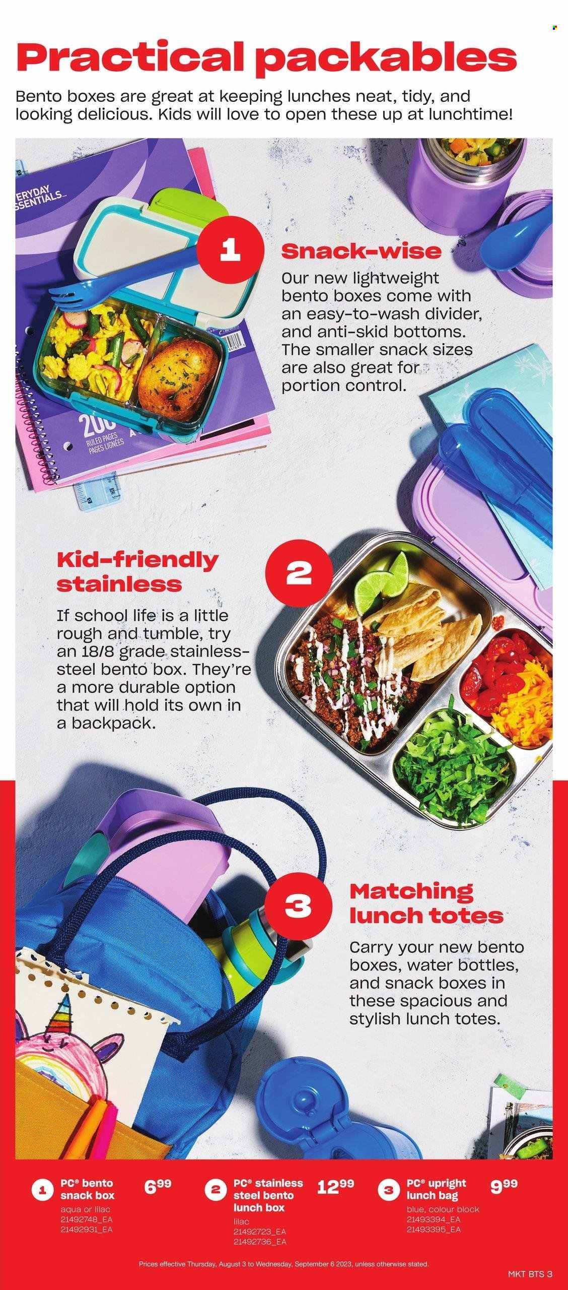 Loblaws flyer - August 03, 2023 - September 06, 2023. Page 3