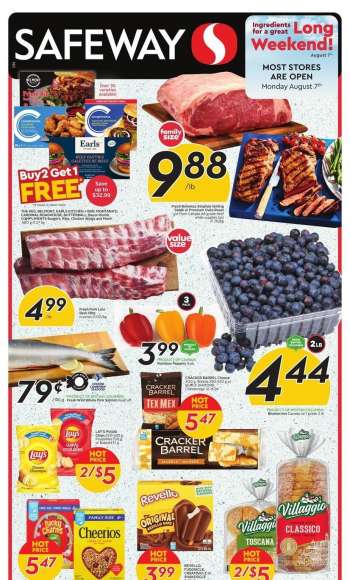 Safeway Flyer - August 03, 2023 - August 09, 2023.
