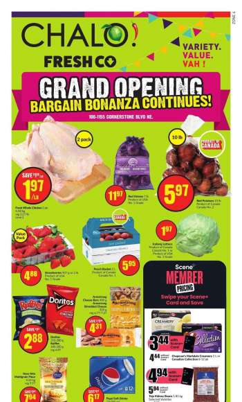 Chalo! FreshCo. Flyer - August 03, 2023 - August 09, 2023.