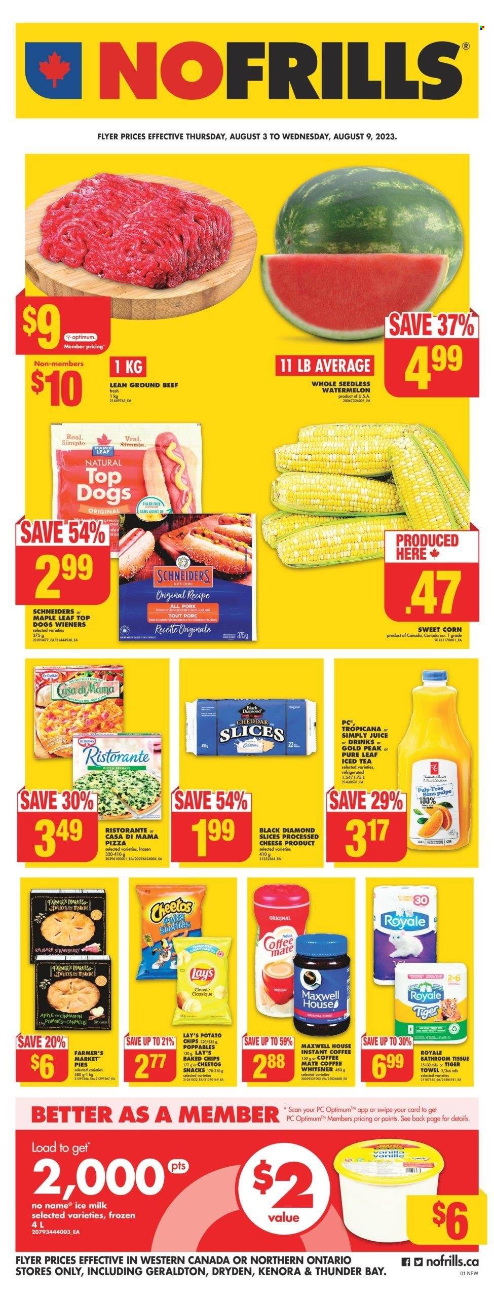No Frills flyer - August 03, 2023 - August 09, 2023. Page 1