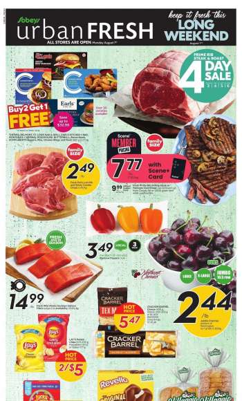 Sobeys Urban Fresh Flyer - August 03, 2023 - August 09, 2023.