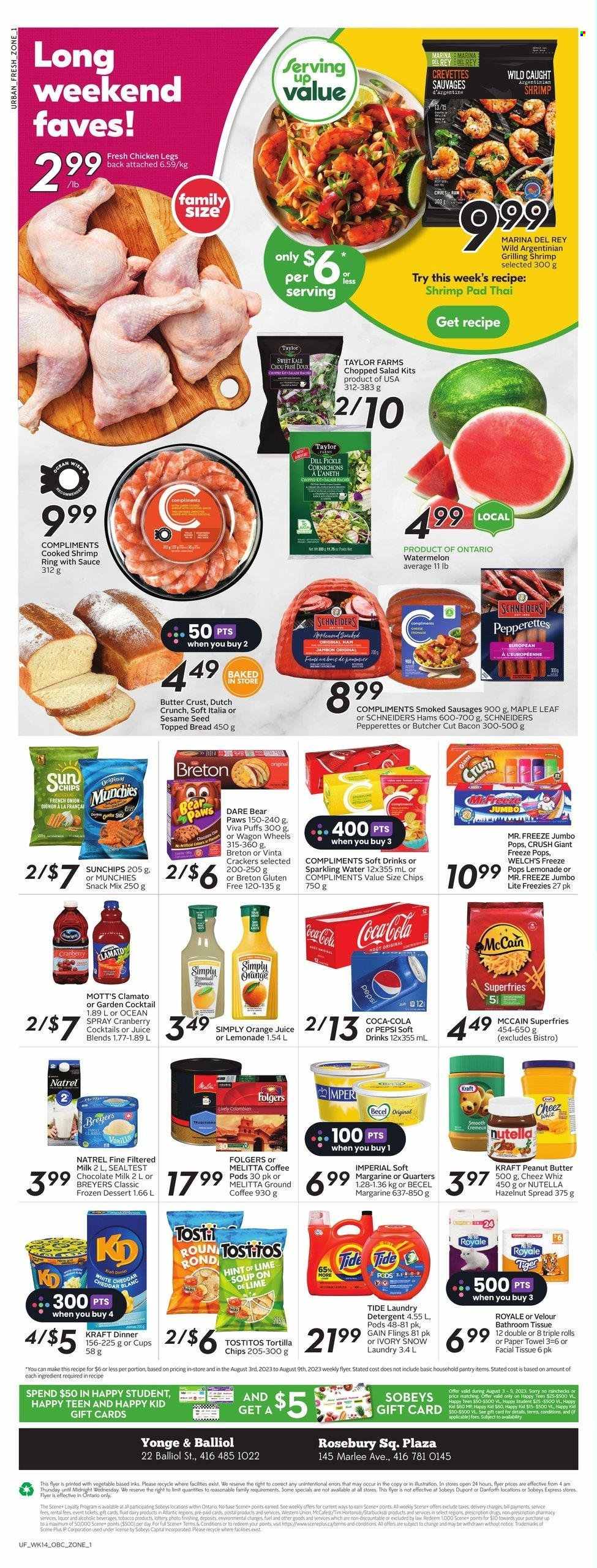 Sobeys Urban Fresh flyer - August 03, 2023 - August 09, 2023. Page 2