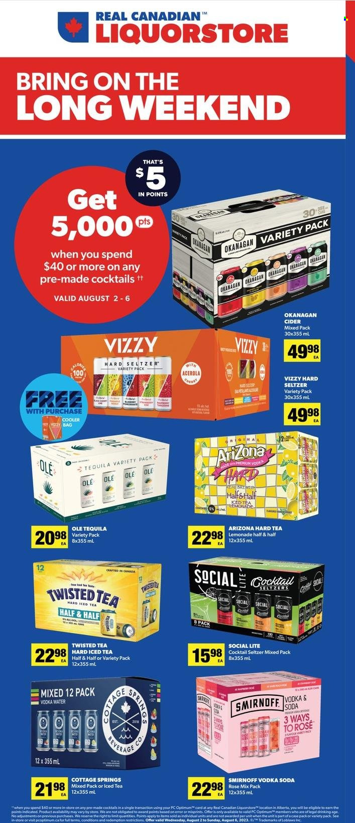 Real Canadian Liquorstore flyer - August 02, 2023 - August 06, 2023. Page 1