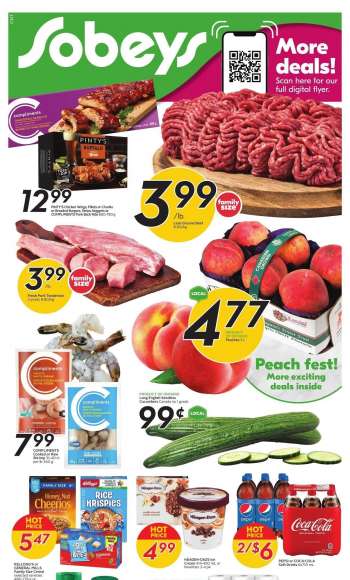 Sobeys Flyer - August 10, 2023 - August 16, 2023.