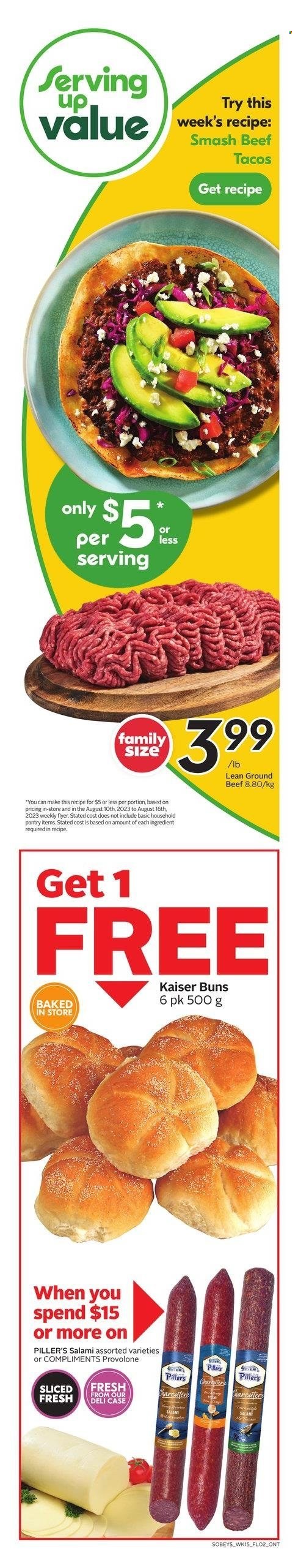 Sobeys flyer - August 10, 2023 - August 16, 2023. Page 3
