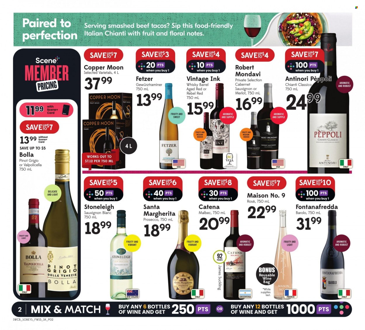 Sobeys Liquor flyer - August 10, 2023 - August 16, 2023. Page 2