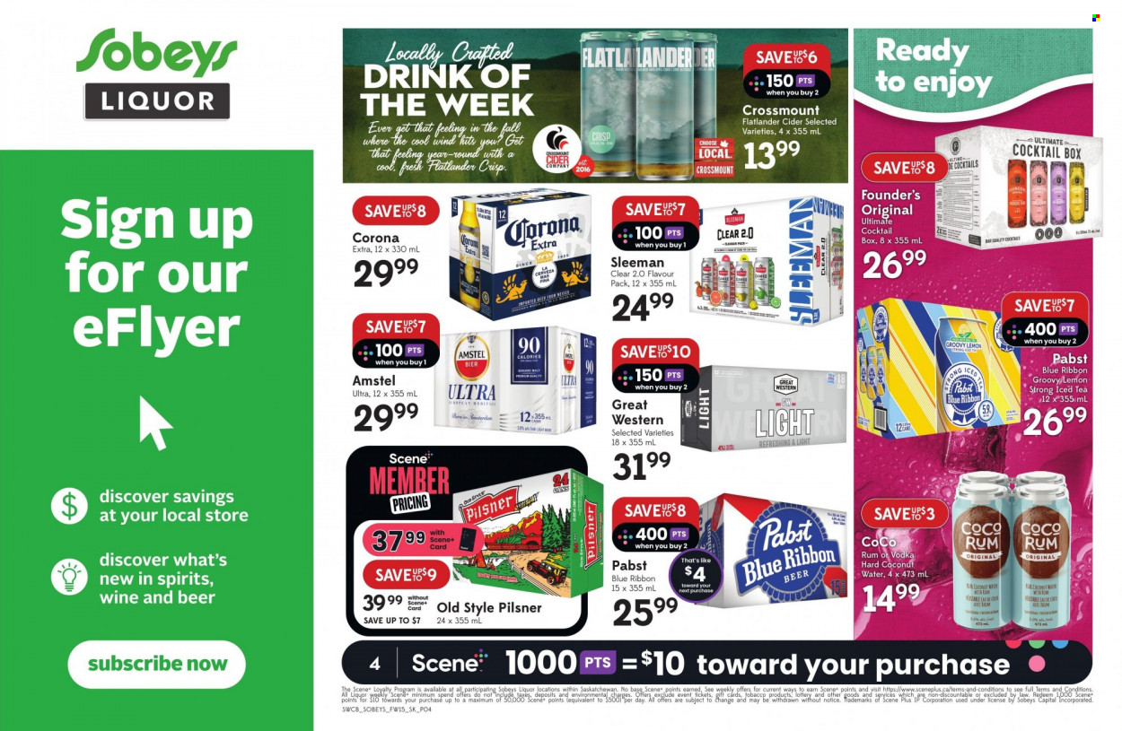 Sobeys Liquor flyer - August 10, 2023 - August 16, 2023. Page 4