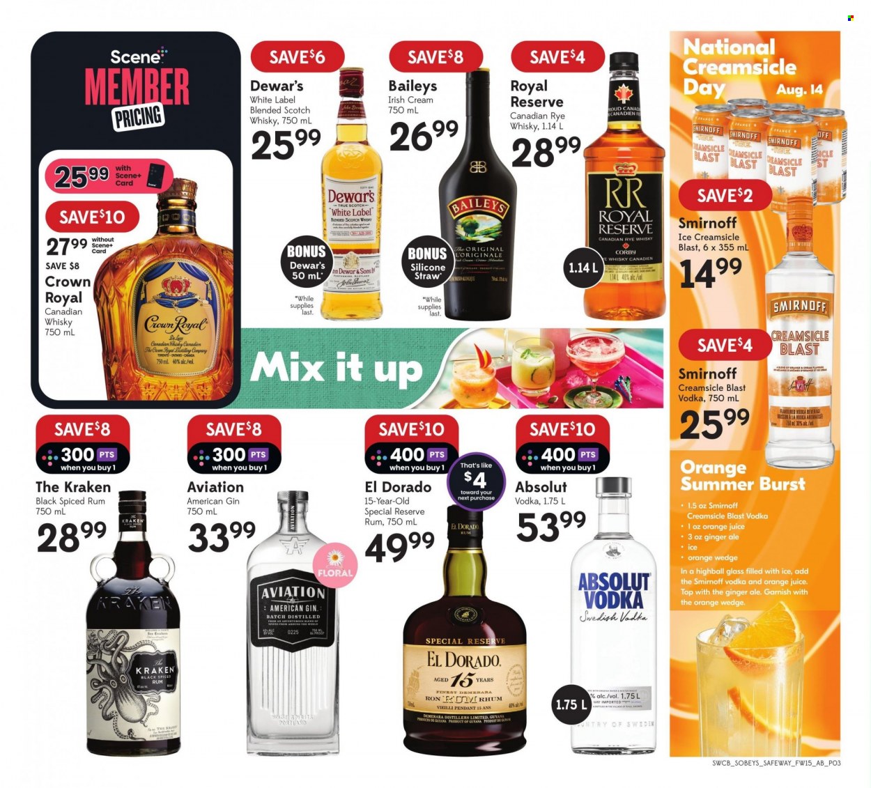 Sobeys Liquor flyer - August 10, 2023 - August 16, 2023. Page 3