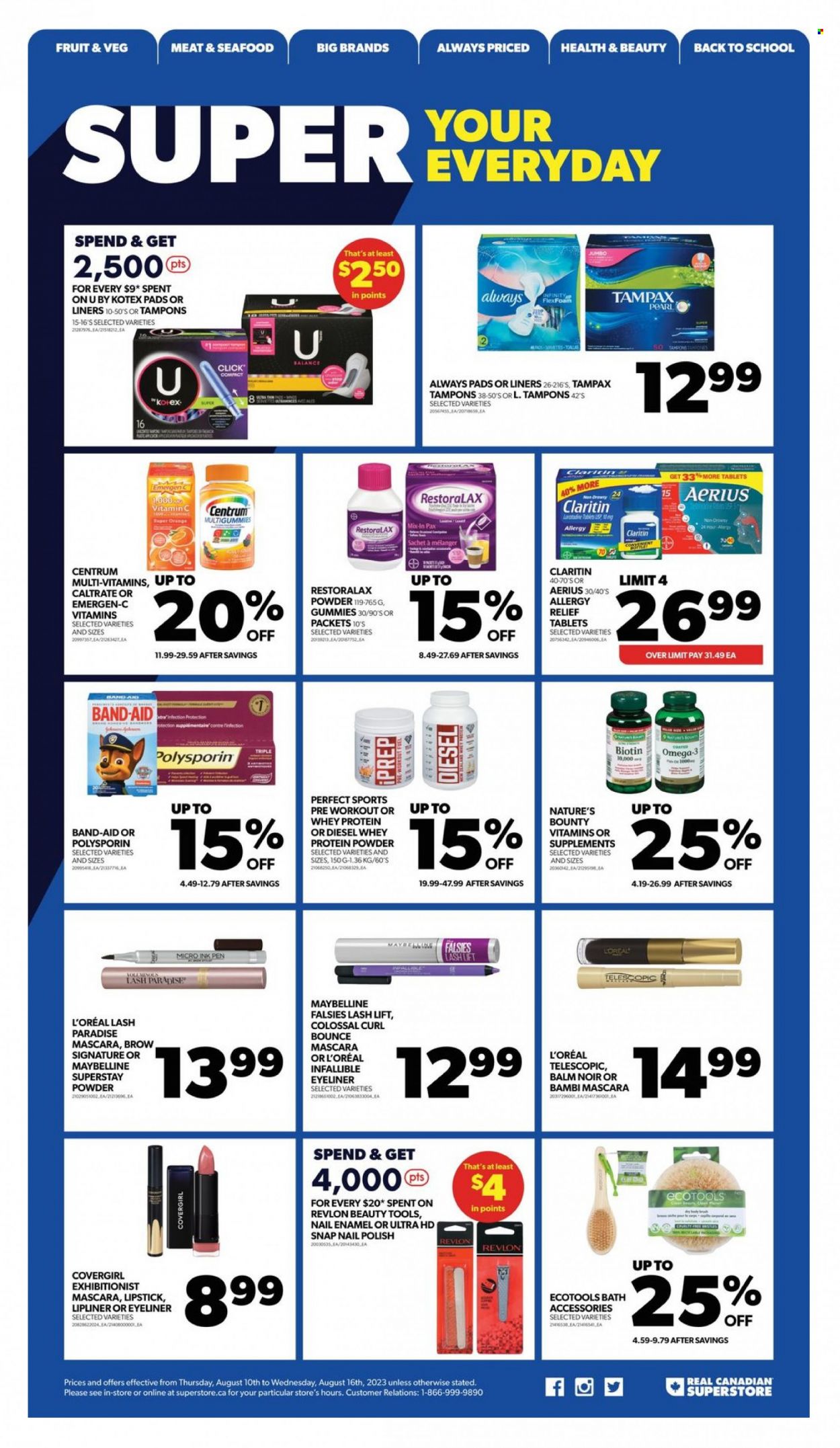 Real Canadian Superstore flyer - August 10, 2023 - August 16, 2023. Page 14
