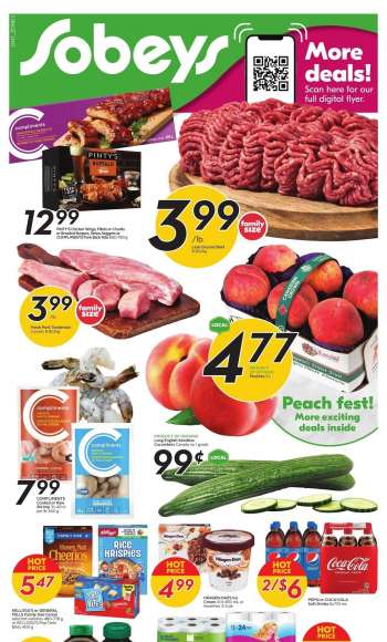 Sobeys Urban Fresh Flyer - August 10, 2023 - August 16, 2023.