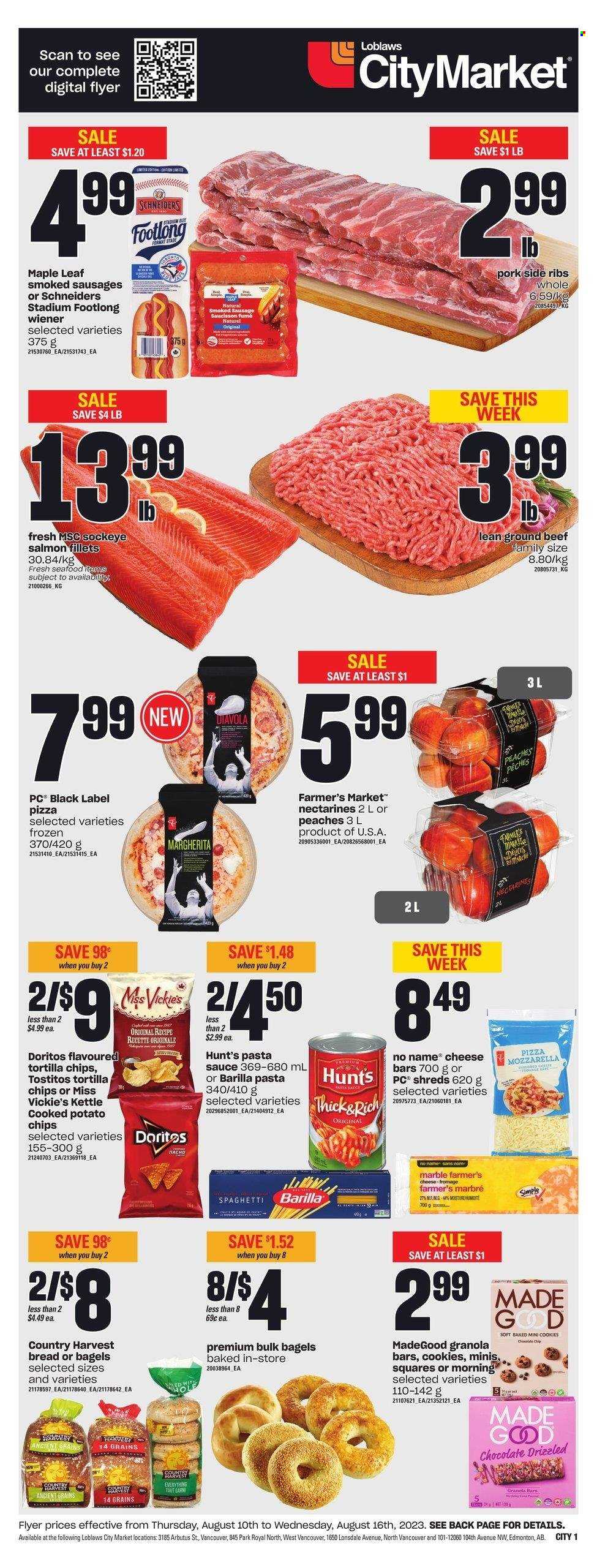 Loblaws flyer - August 10, 2023 - August 16, 2023. Page 1