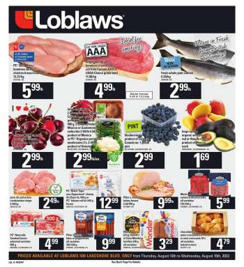 Loblaws Flyer - August 10, 2023 - August 16, 2023.