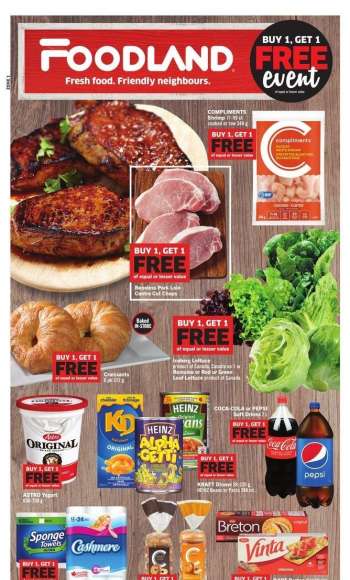 Circulaire Foodland - 10 Août 2023 - 16 Août 2023.