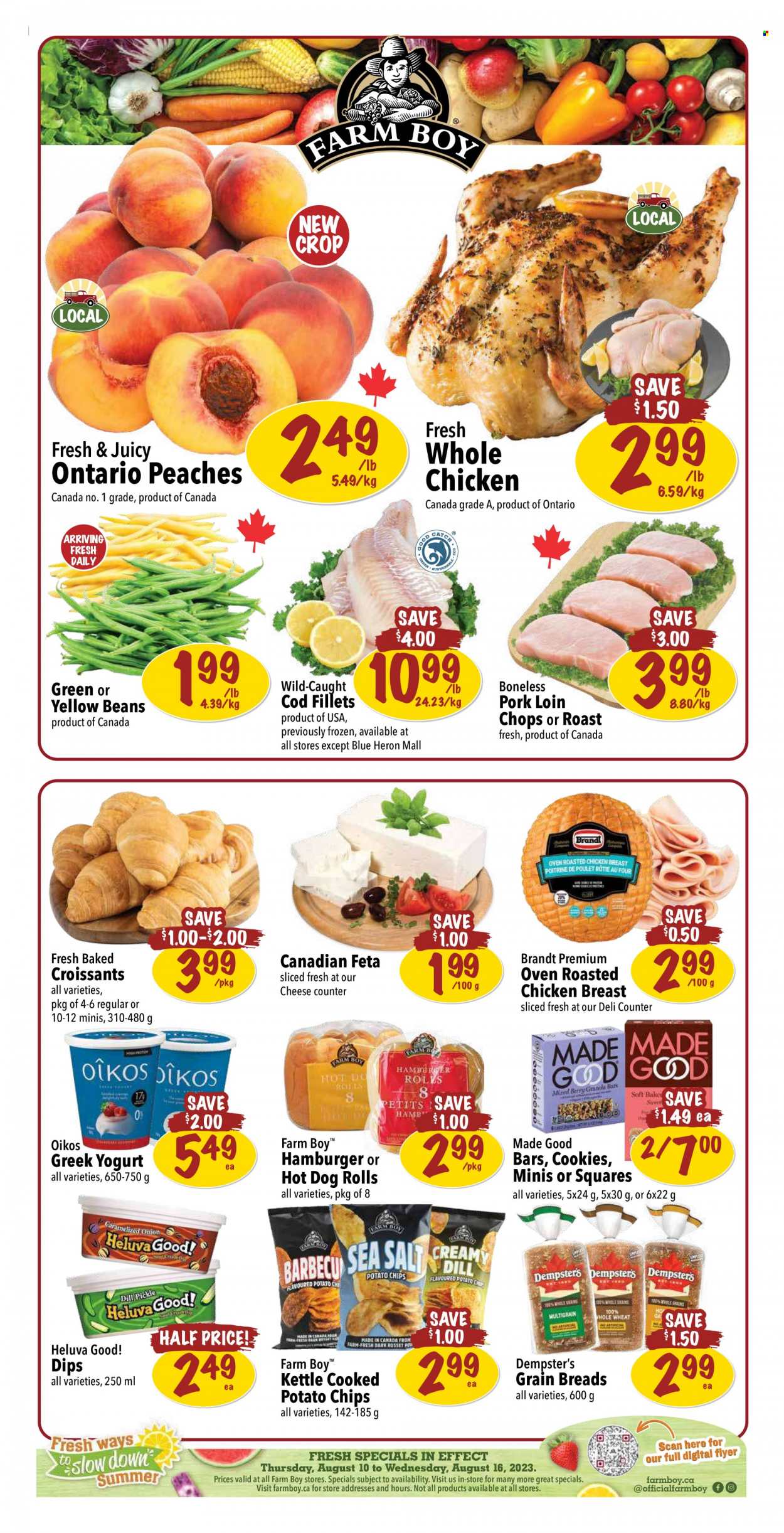 Farm Boy flyer - August 10, 2023 - August 16, 2023. Page 1