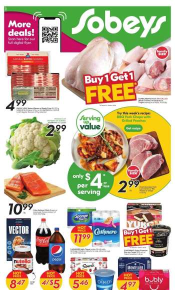 Sobeys Flyer - August 17, 2023 - August 23, 2023.