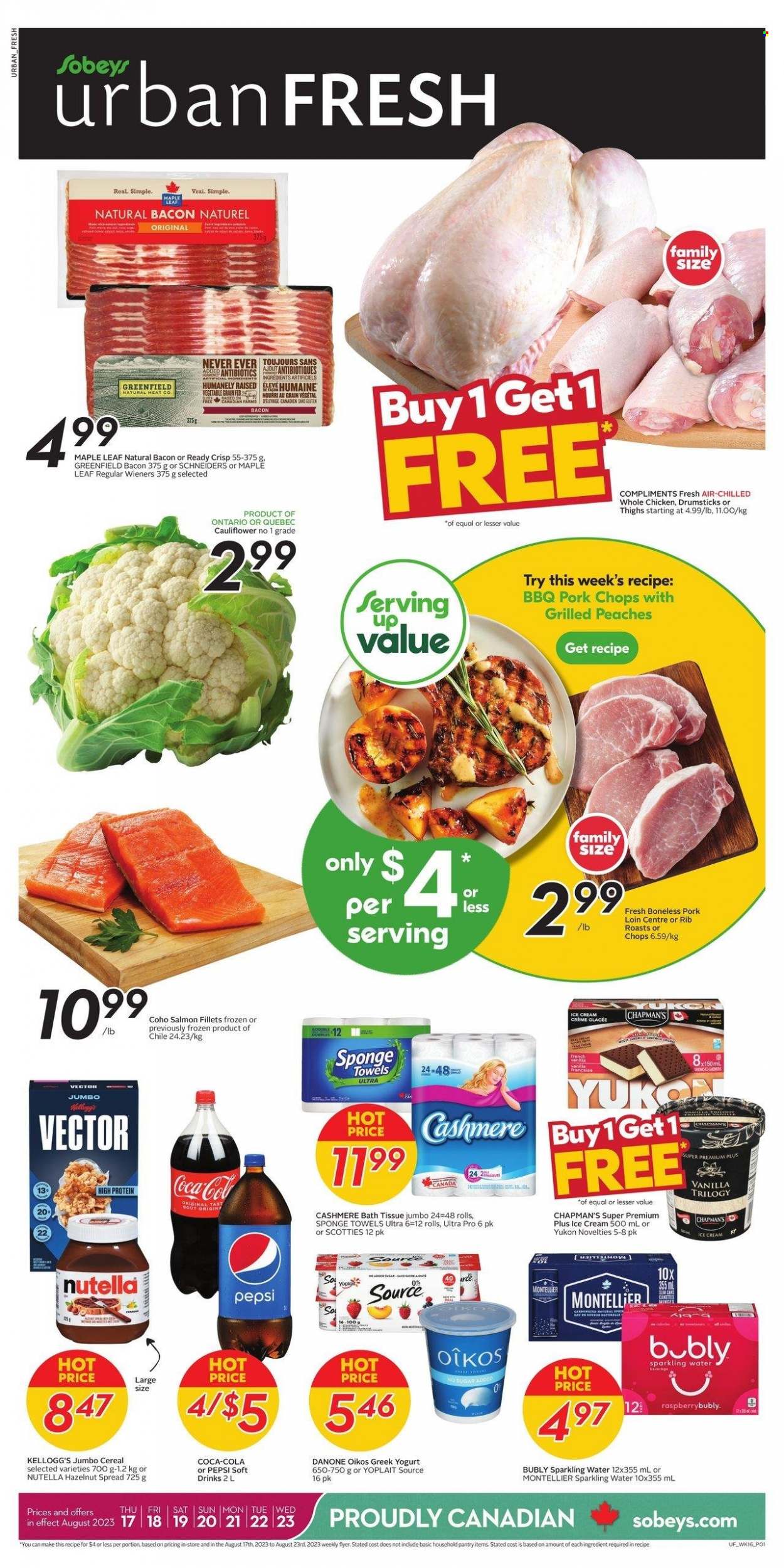 Sobeys Urban Fresh flyer - August 17, 2023 - August 23, 2023. Page 1