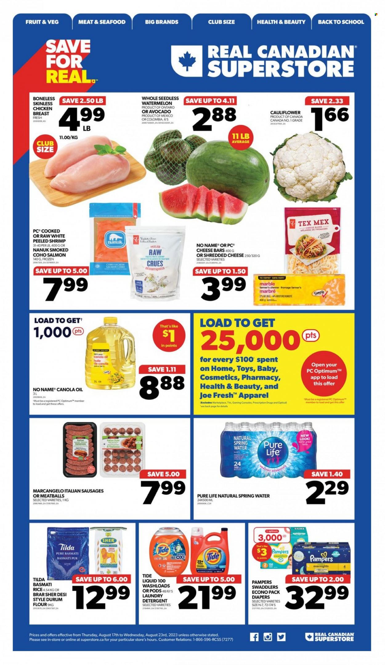 Real Canadian Superstore flyer - August 17, 2023 - August 23, 2023. Page 1