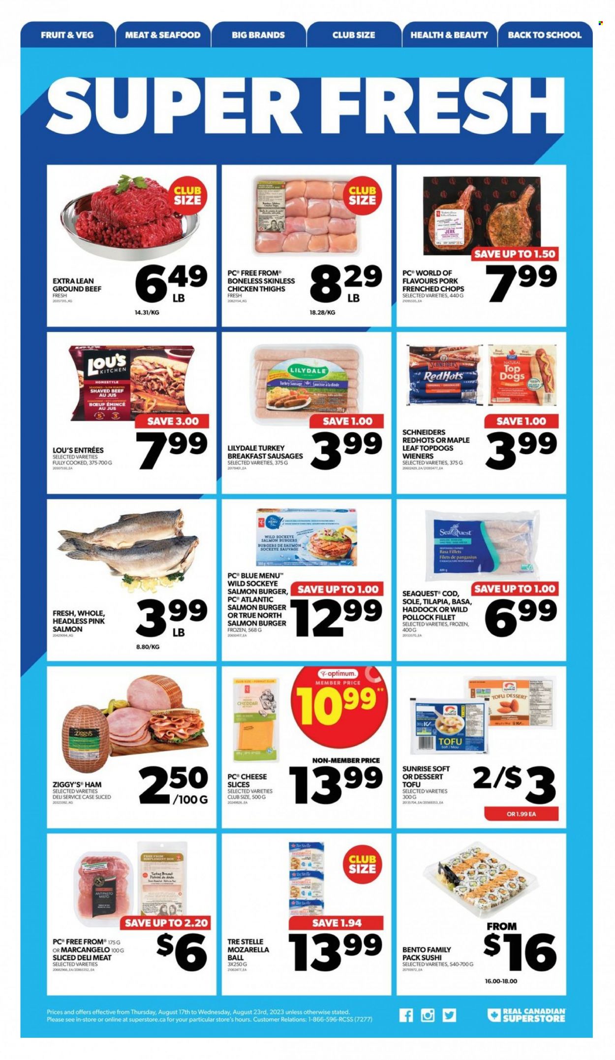Real Canadian Superstore flyer - August 17, 2023 - August 23, 2023. Page 4