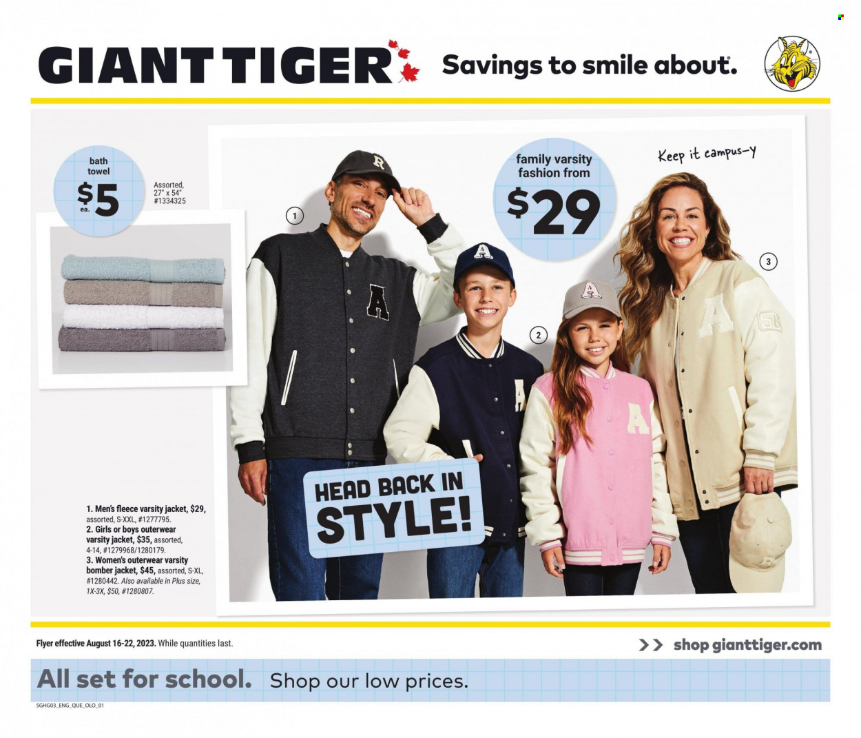 Giant Tiger flyer - August 16, 2023 - August 22, 2023. Page 4