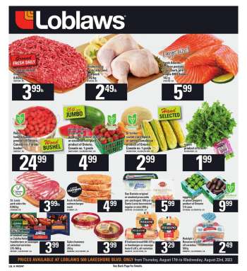 Loblaws Flyer - August 17, 2023 - August 23, 2023.