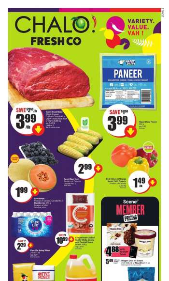 Chalo! FreshCo. Flyer - August 17, 2023 - August 23, 2023.