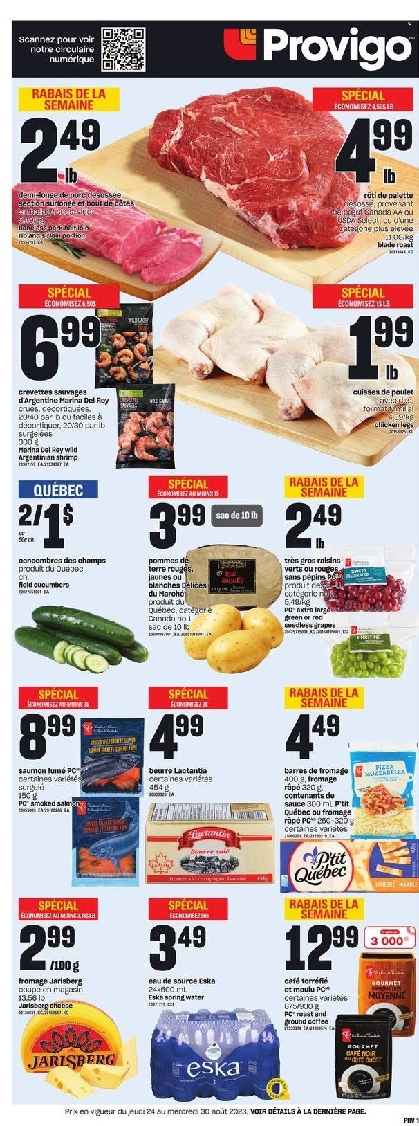 Circulaire Provigo - 24 Août 2023 - 30 Août 2023. Page 1