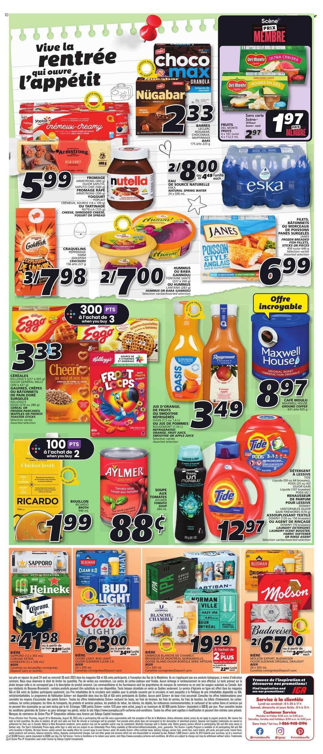 IGA flyer - August 24, 2023 - August 30, 2023. Page 3