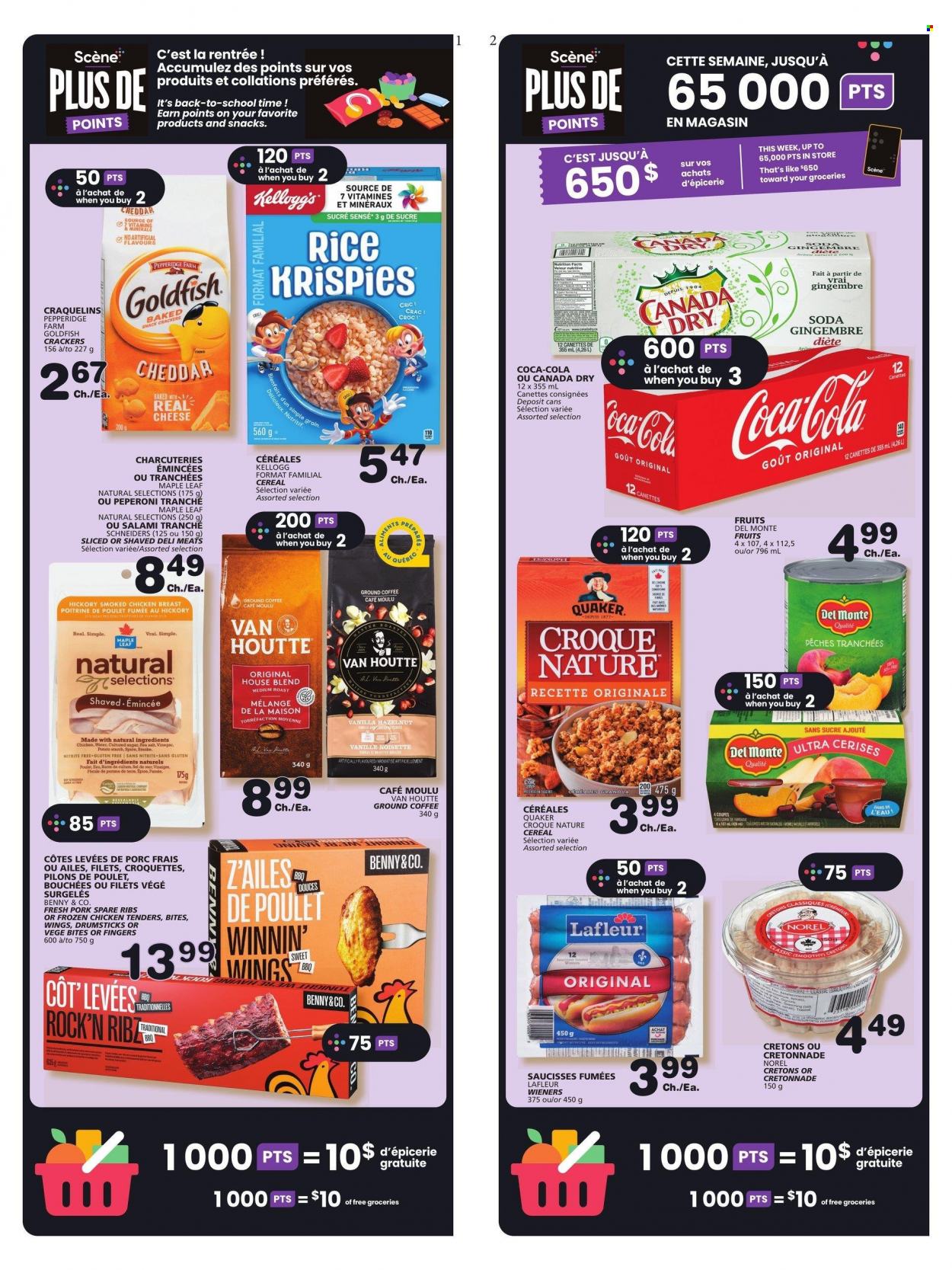 IGA flyer - August 24, 2023 - August 30, 2023. Page 1