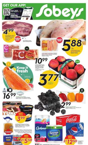 Sobeys Flyer - August 24, 2023 - August 30, 2023.