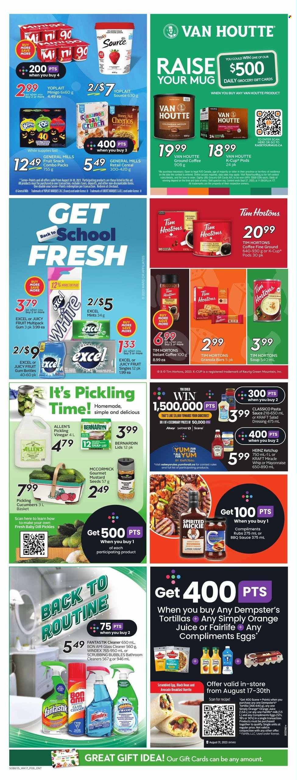 Sobeys flyer - August 24, 2023 - August 30, 2023. Page 15