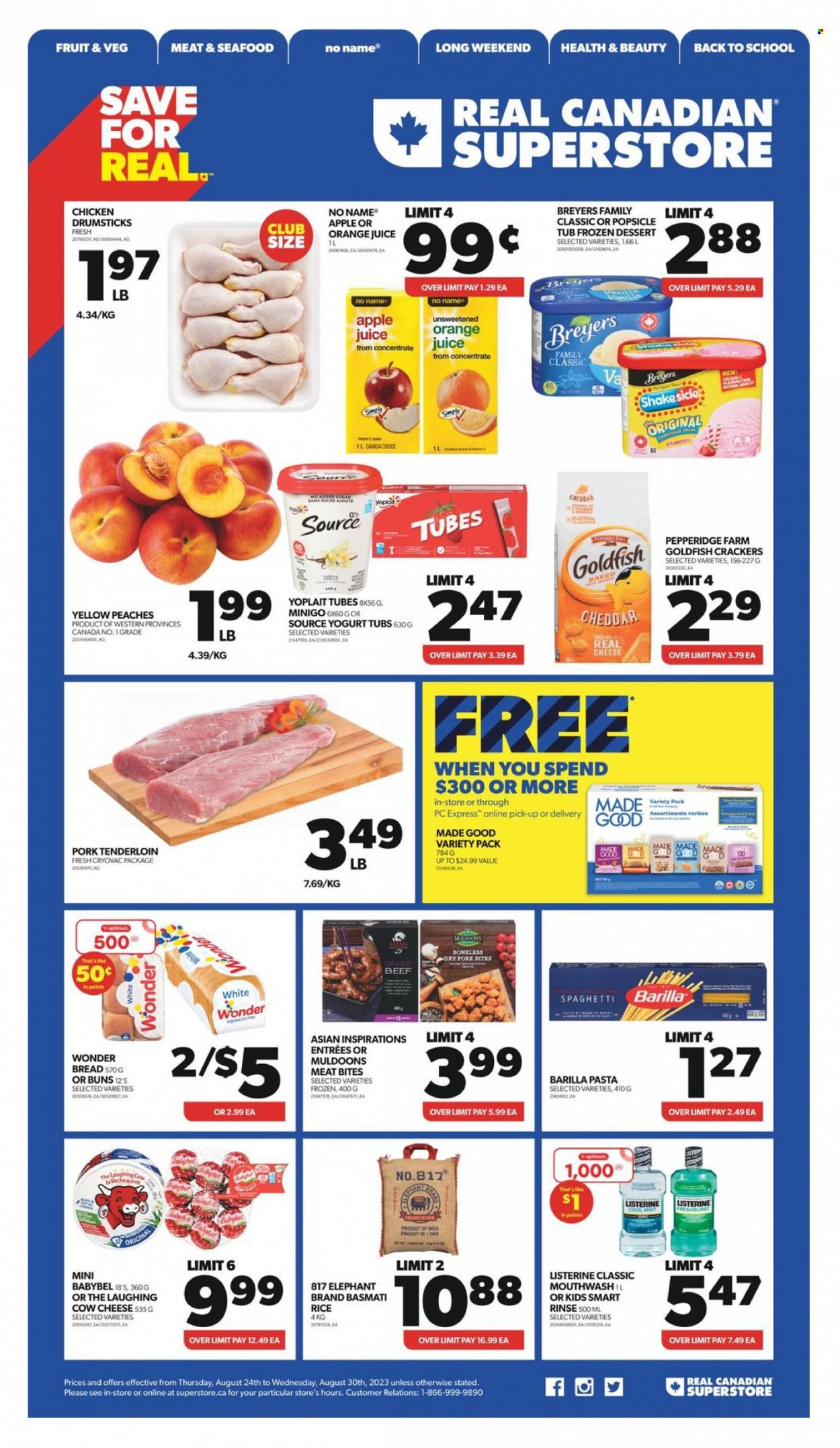 Real Canadian Superstore flyer - August 24, 2023 - August 30, 2023. Page 1