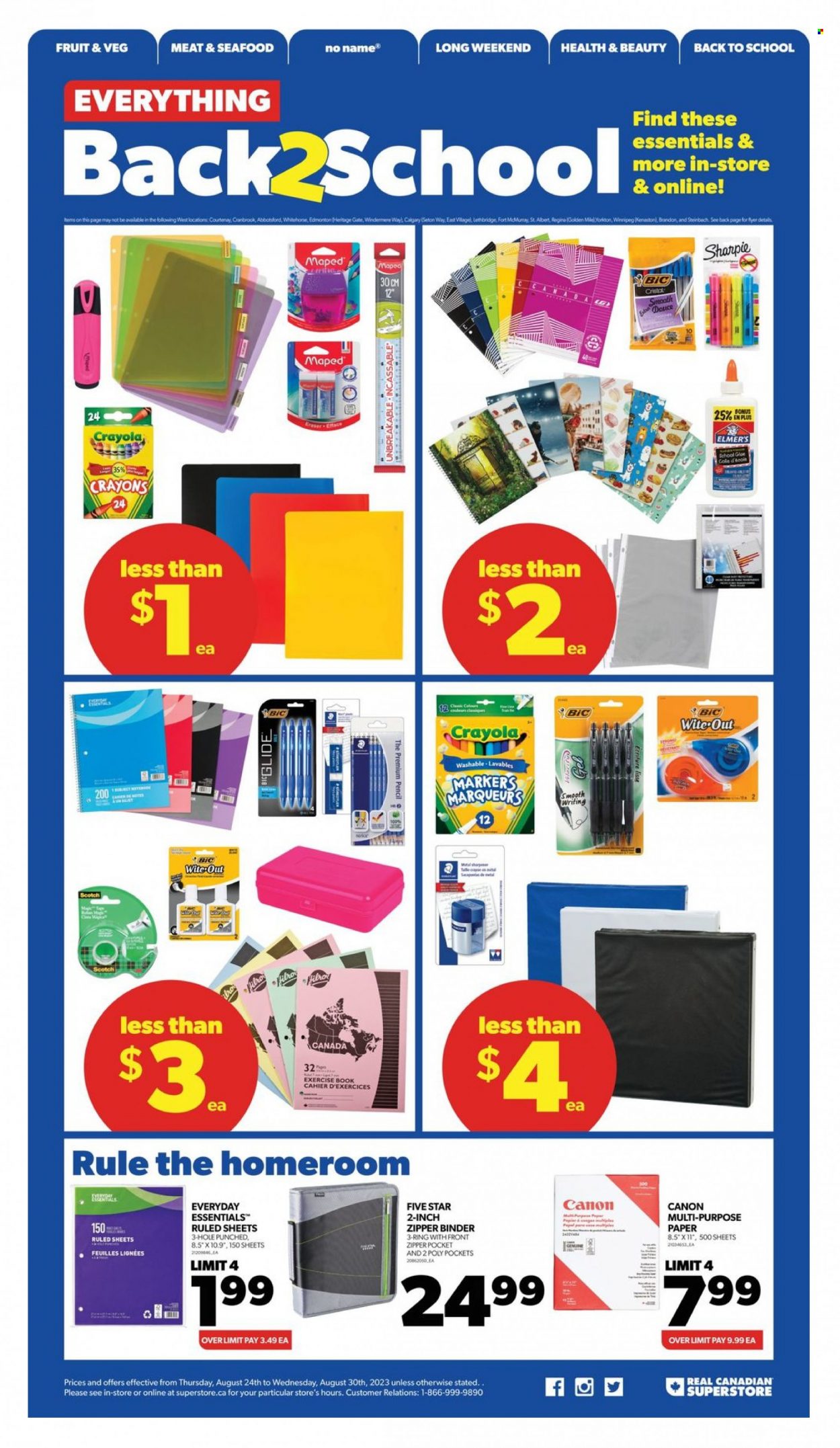 Real Canadian Superstore flyer - August 24, 2023 - August 30, 2023. Page 22