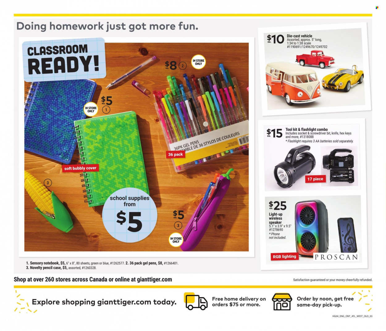 Giant Tiger flyer - August 23, 2023 - August 29, 2023. Page 17