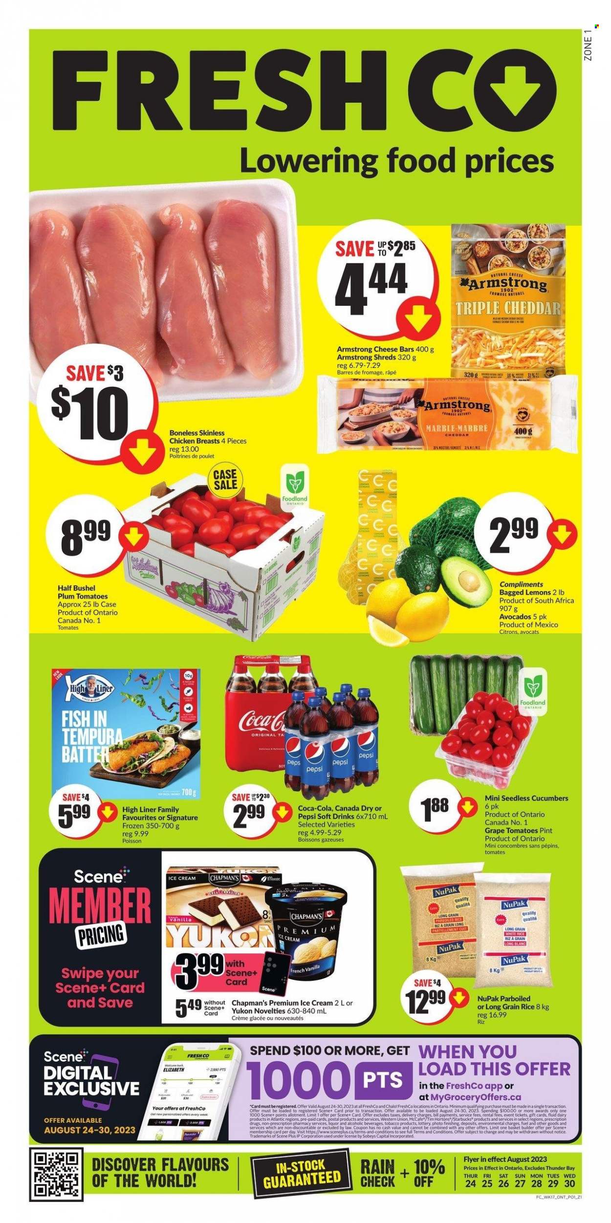 FreshCo. flyer - August 24, 2023 - August 30, 2023. Page 1