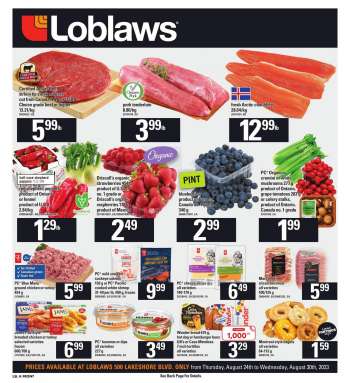 Loblaws Flyer - August 24, 2023 - August 30, 2023.